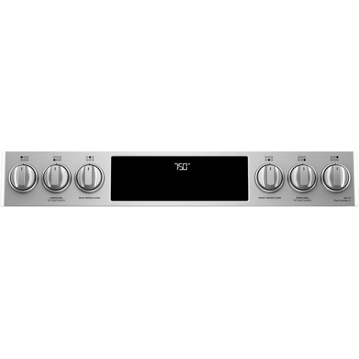 GE Cafe CCGS750P2MS1 30InchSlideIn Front Control Gas Double Oven