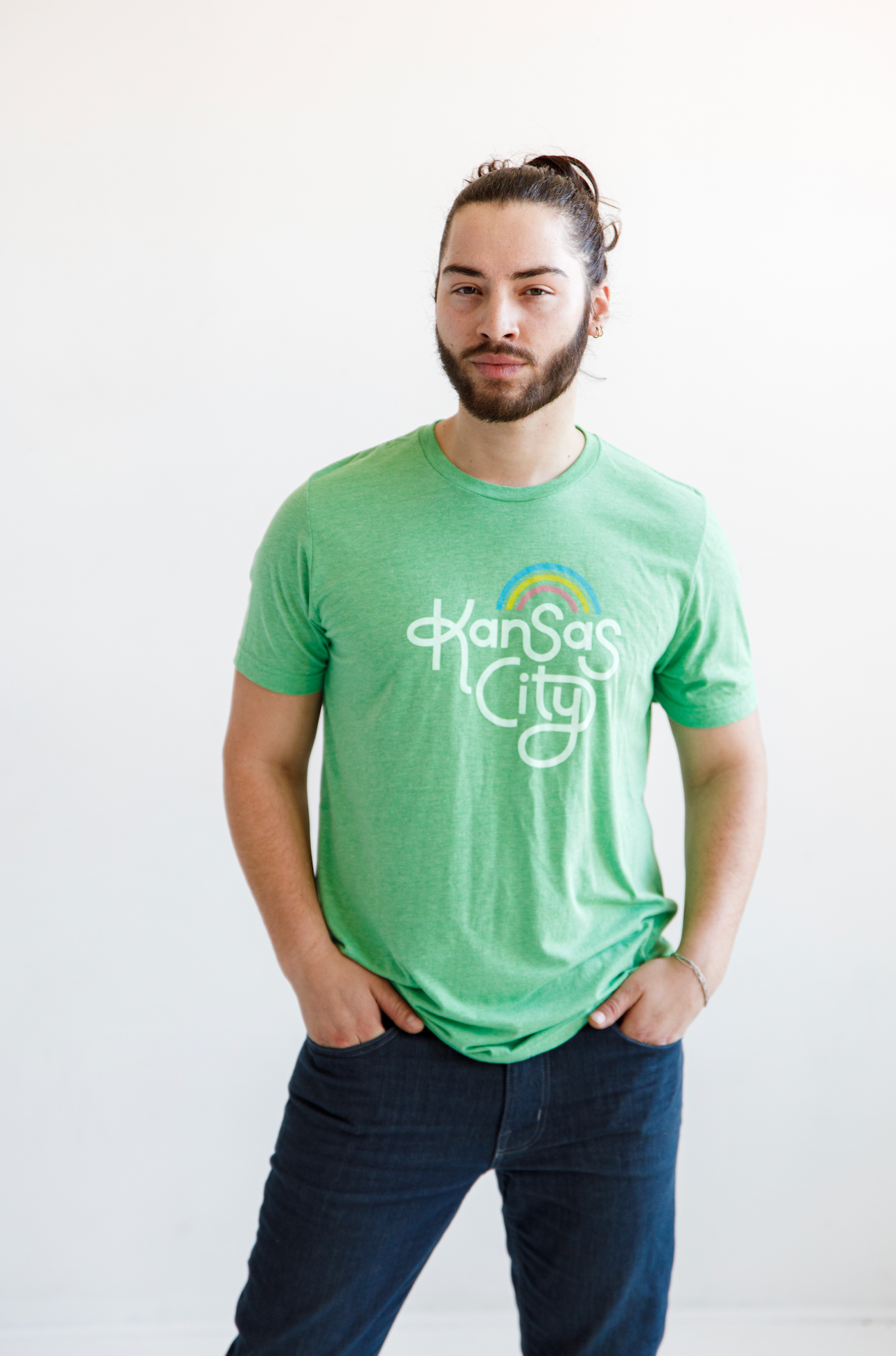 Retro Kansas City T-Shirt - Green