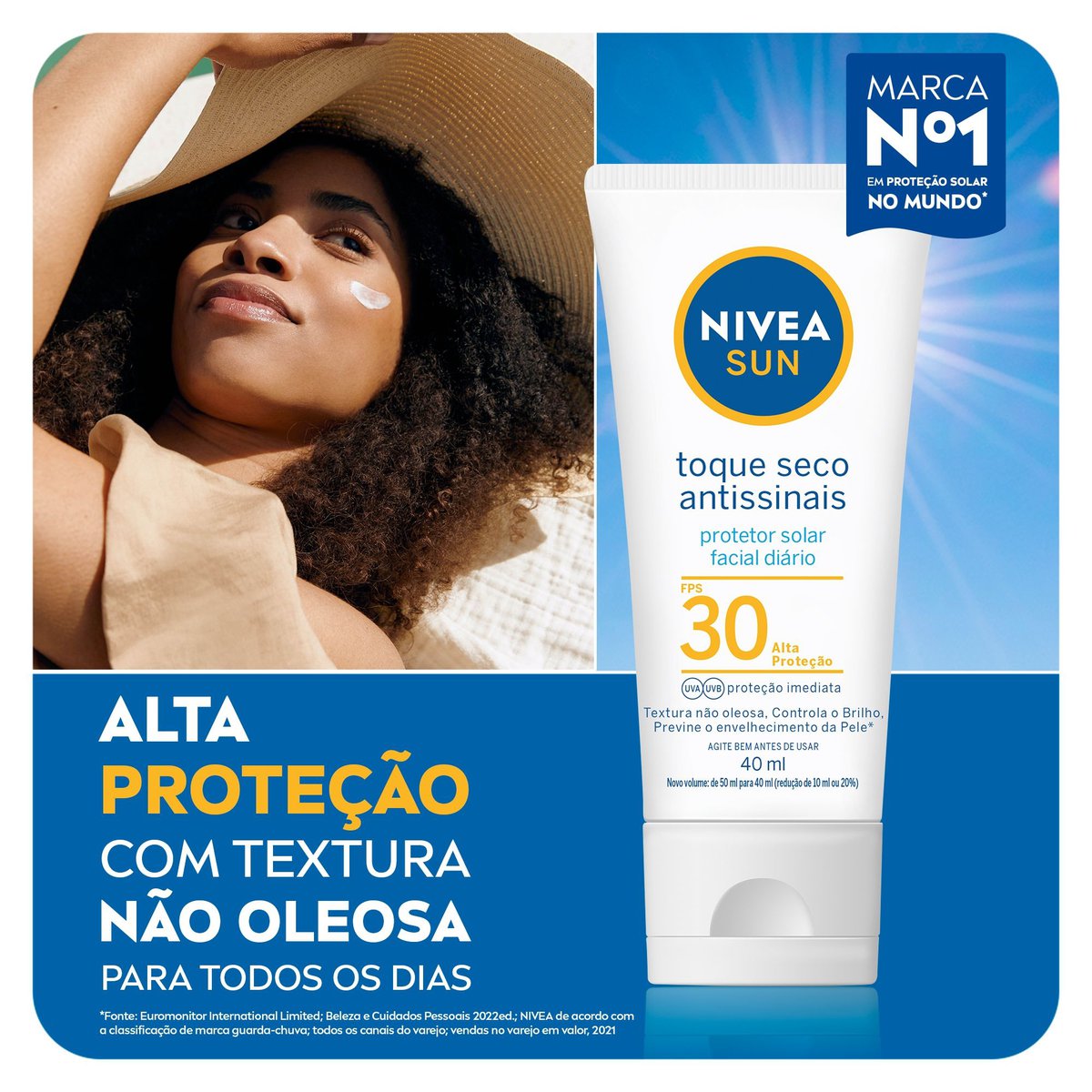 Protetor Solar Antissinais Fps 30 Nivea 50 ml