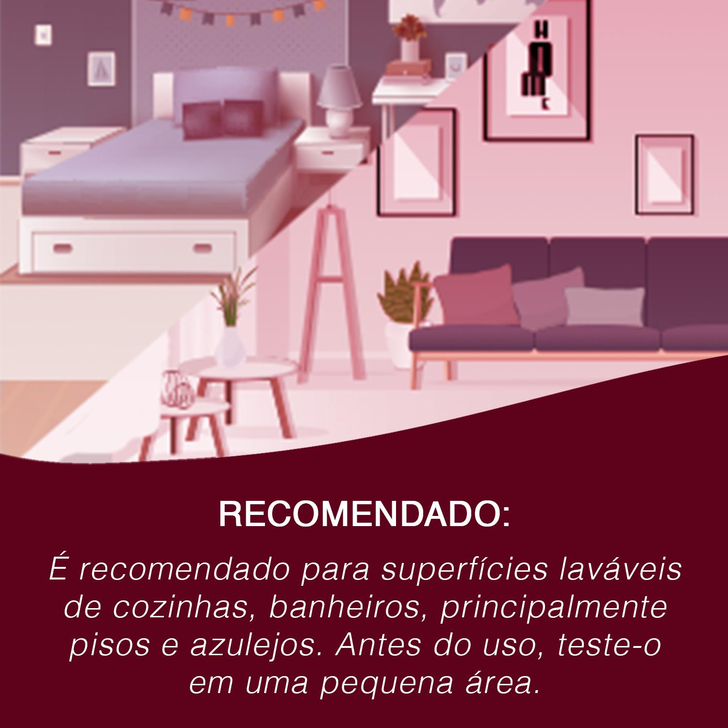 Limpador Perfumado Veja Aroma Sense Romance 2L com oleos essenciais