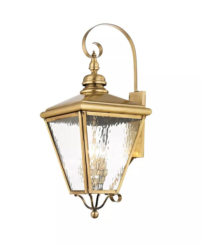 Livex Cambridge 4-Light Outdoor Wall Lantern