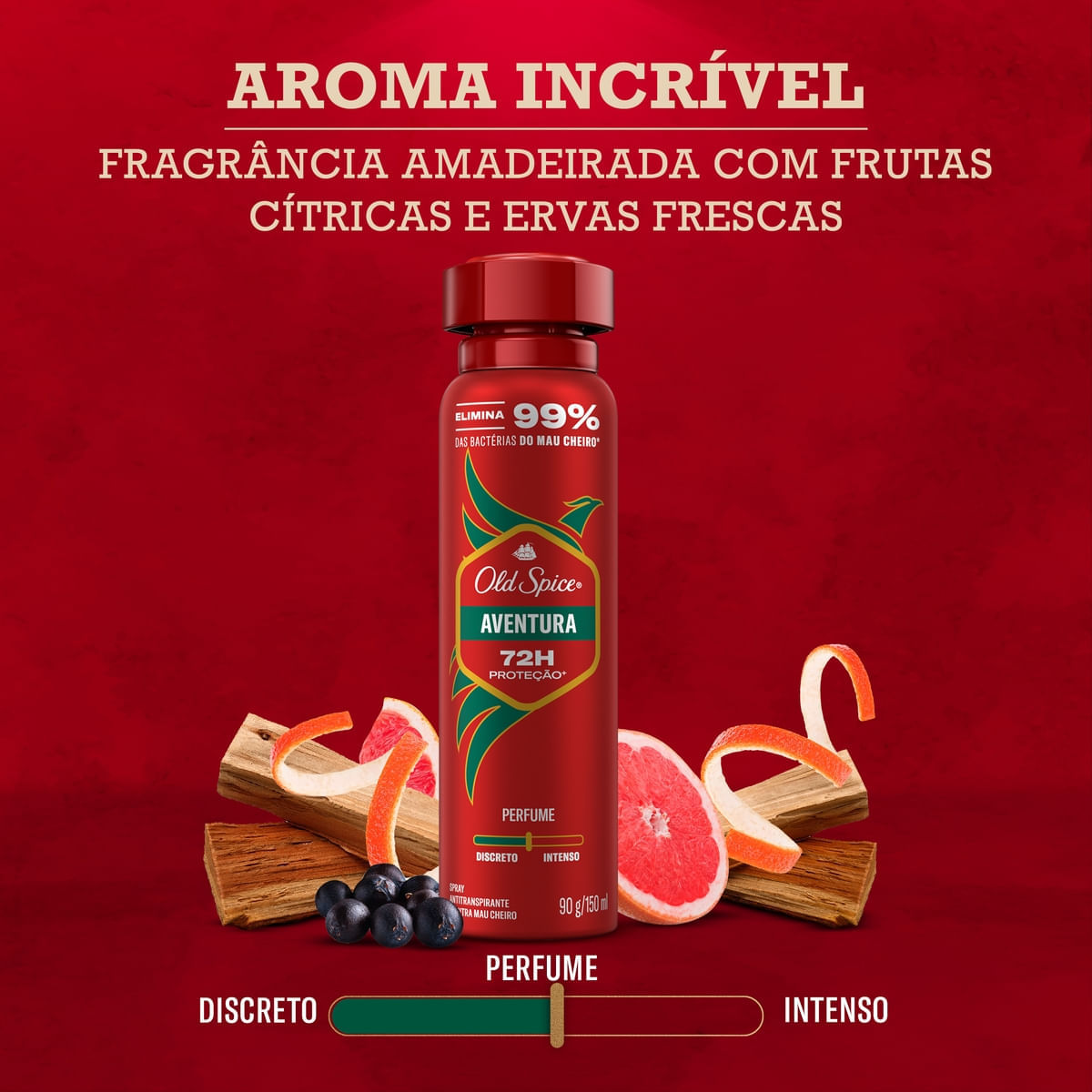 Desodorante Aerossol Old Spice Aventura 150ml