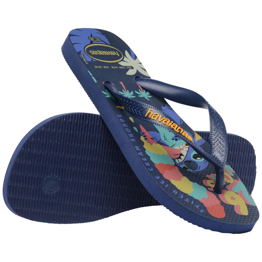 Chinelo Havaianas Top Disney Clássicos Stitch Azul