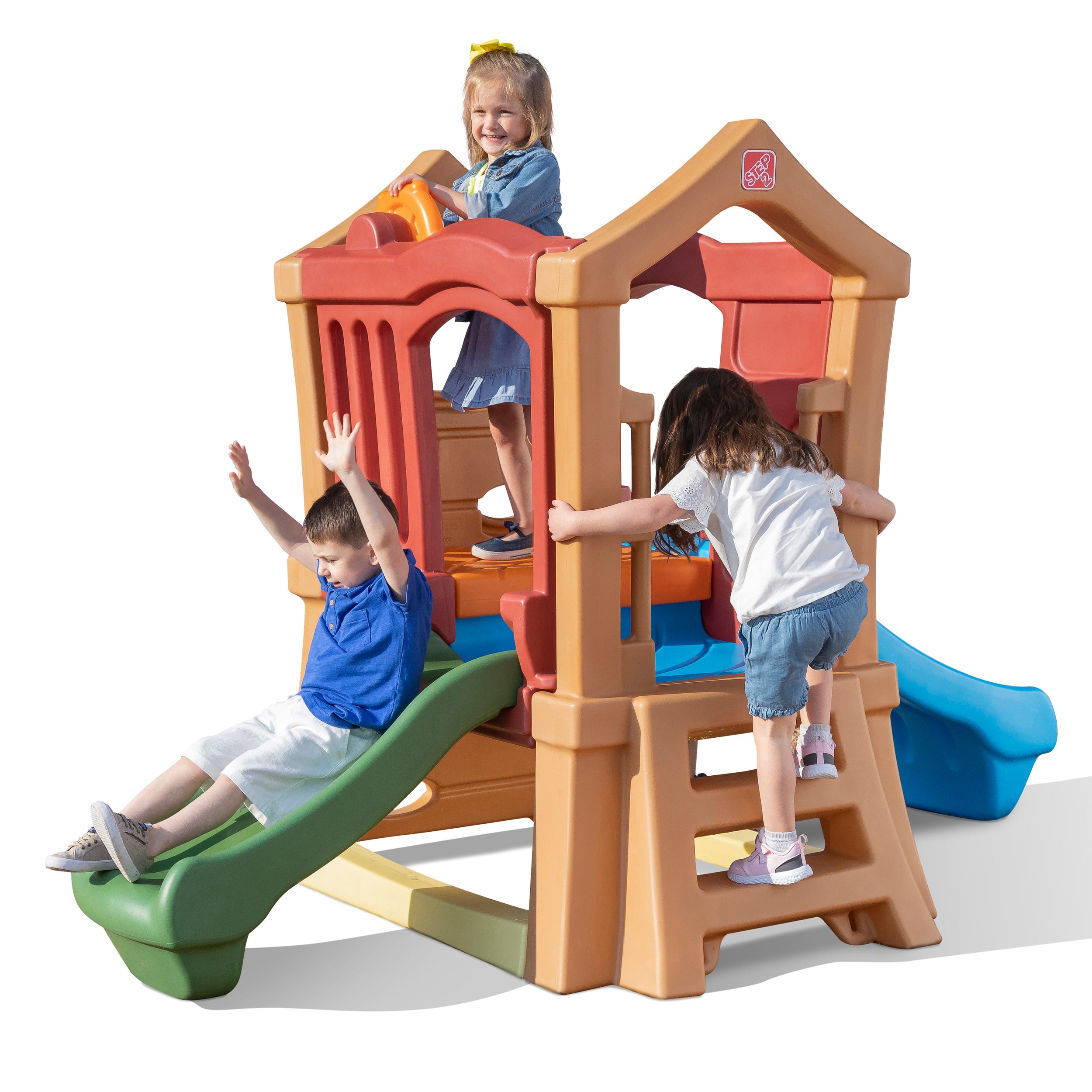 Step2 Play Up Double Slide Climber， Toddlers