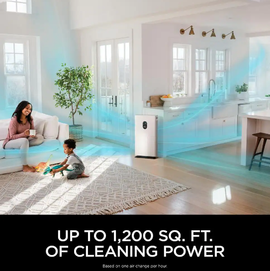 Shark Air Purifier 6 True HEPA with Advanced Odor Lock