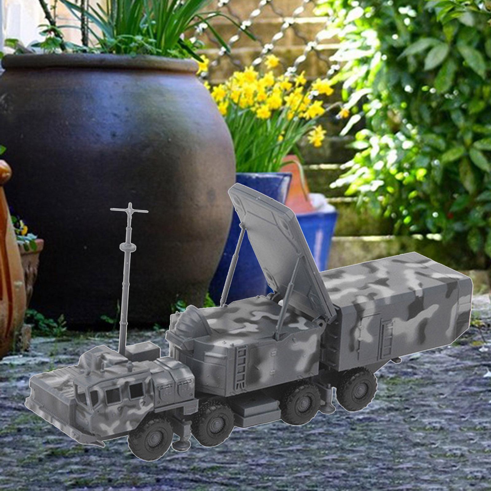 1/72 S-300 Systems Vehicle，Simulation Construction Car Model Grey
