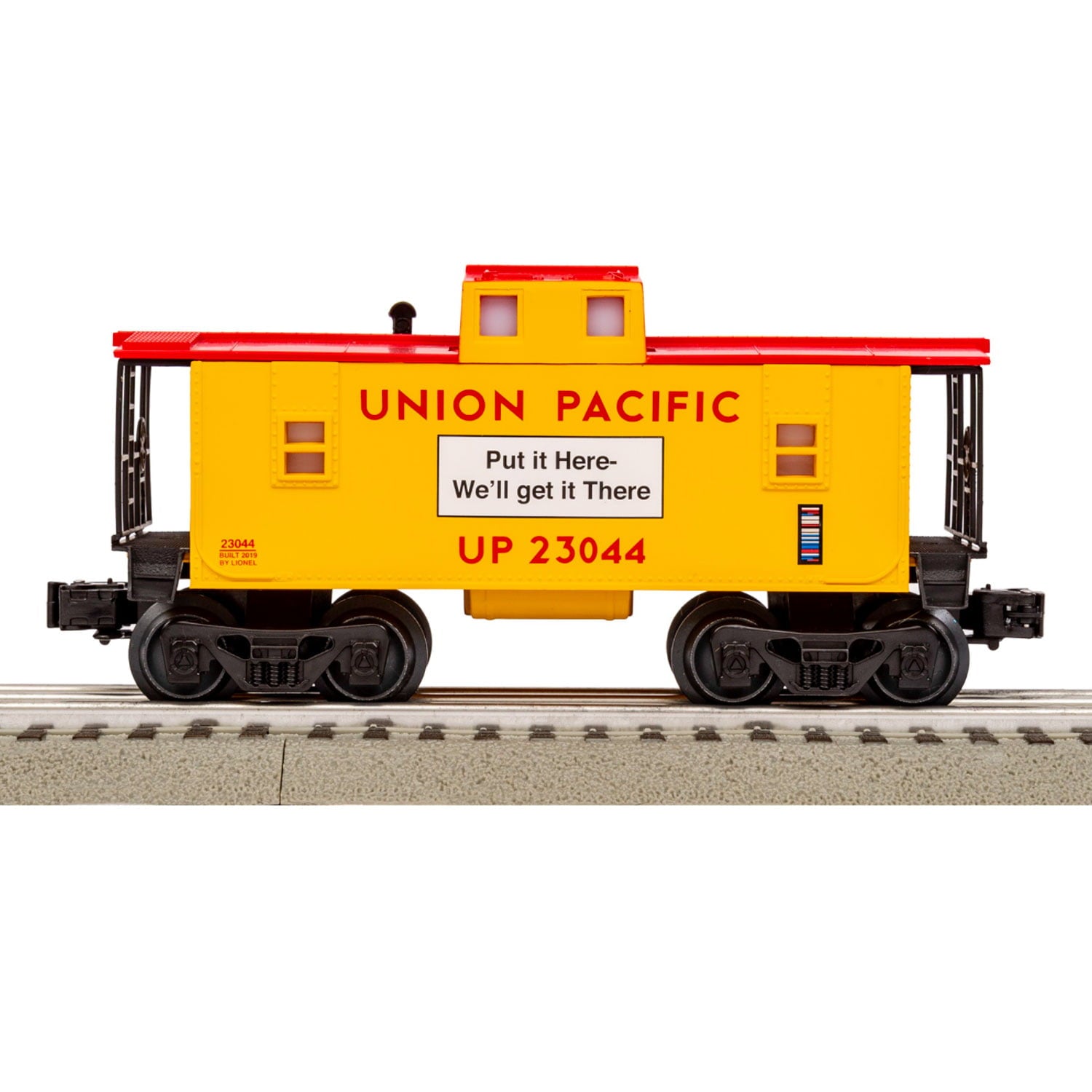 Lionel Union Pacific Flyer Electric O Gauge Model Train Set with Remote and Bluetooth Capability