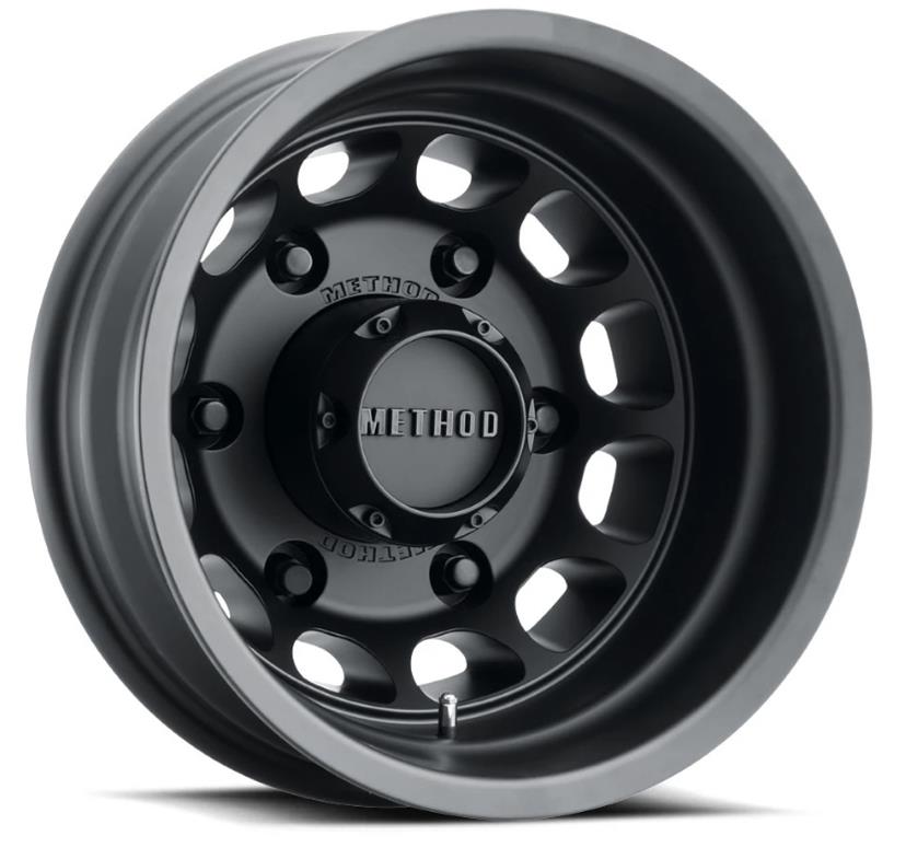 Method Race Wheels MR901655925138N Method Race Wheels MR901 Sprinter Dually Matte Black Wheels