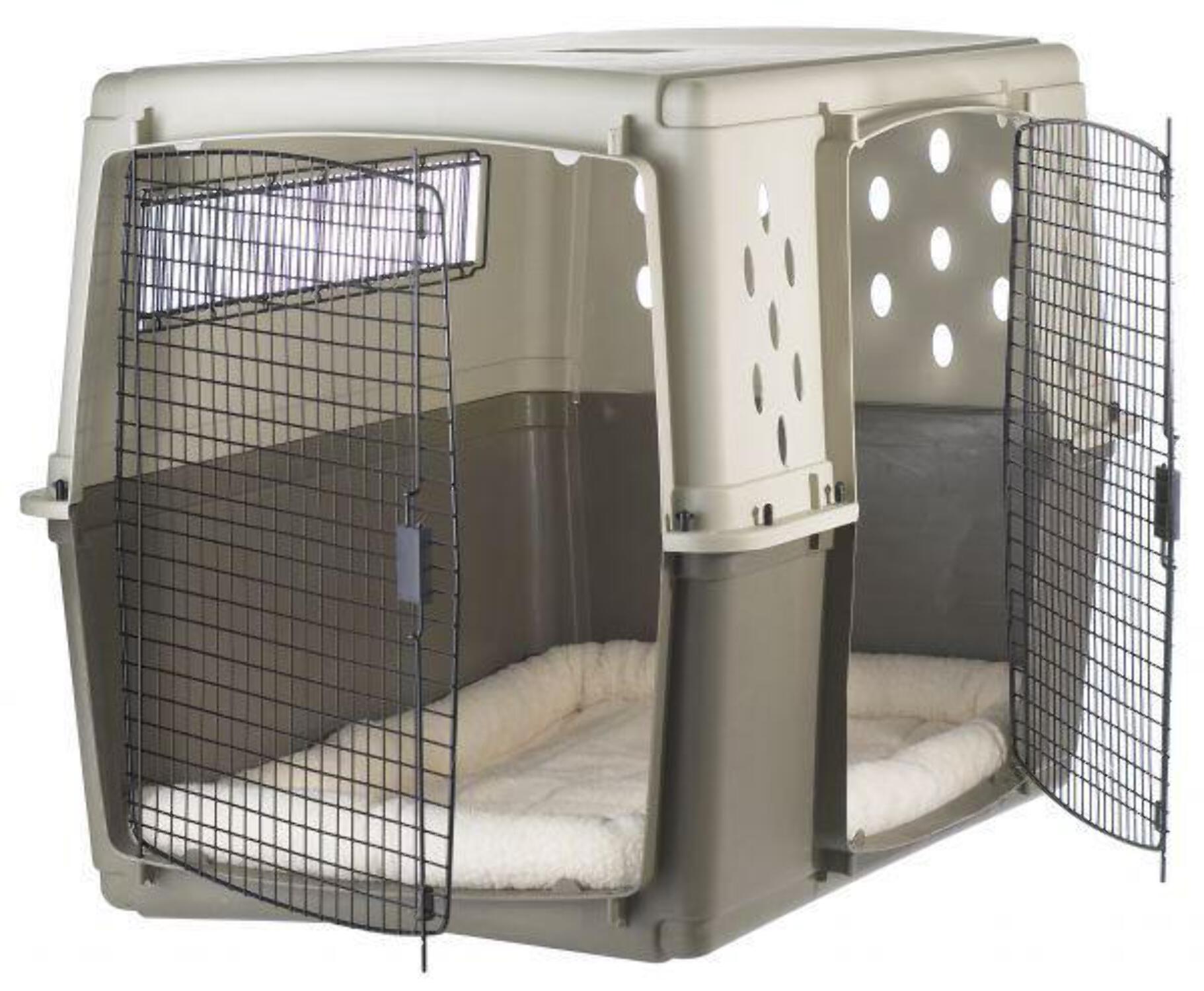 Miller Manufacturing 405073222 - 30 x 27 x 41 in. Extra Large Plastic Pet Crate