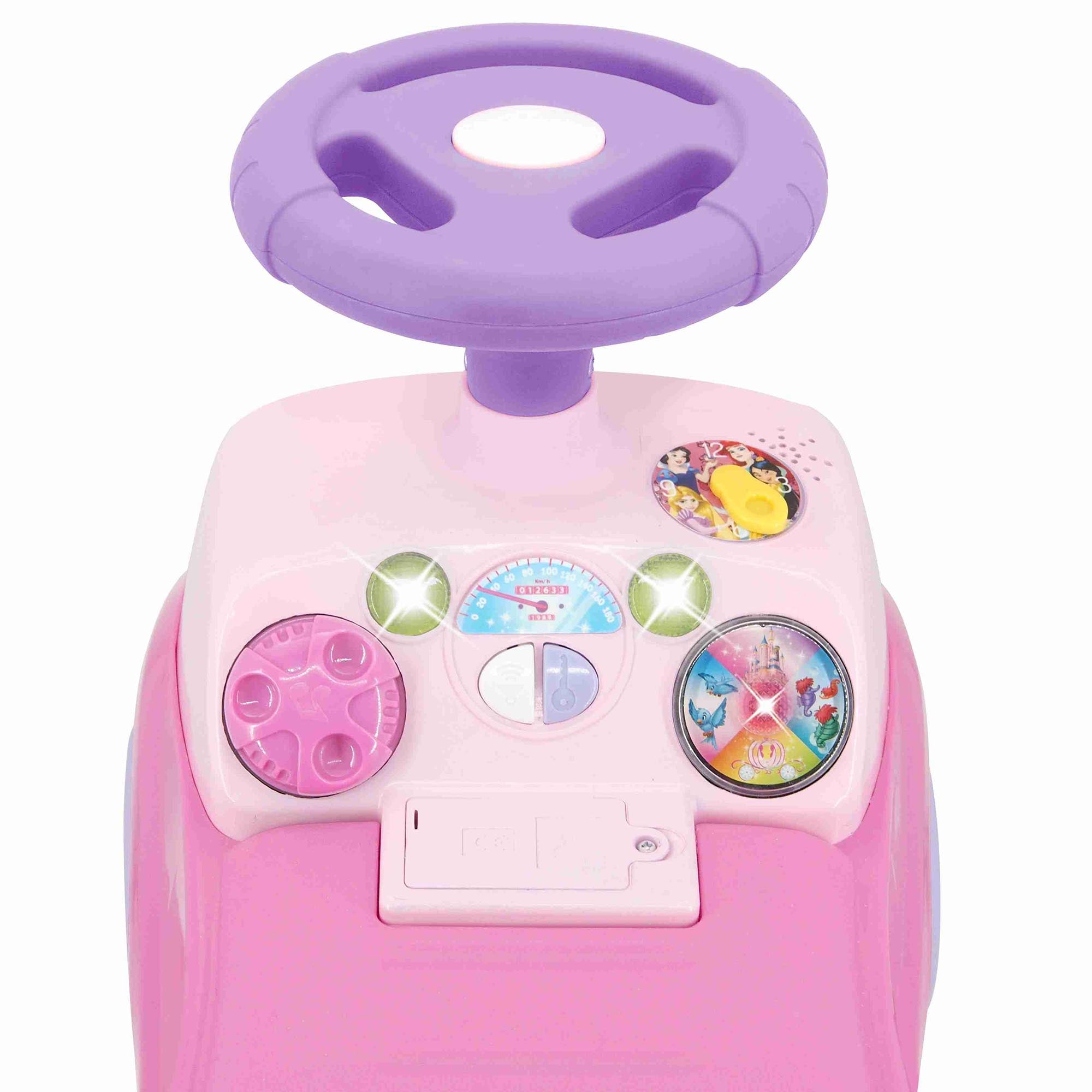 Disney Light N' Sounds Activity Princess Unisex Foot-to-Floor Ride-on