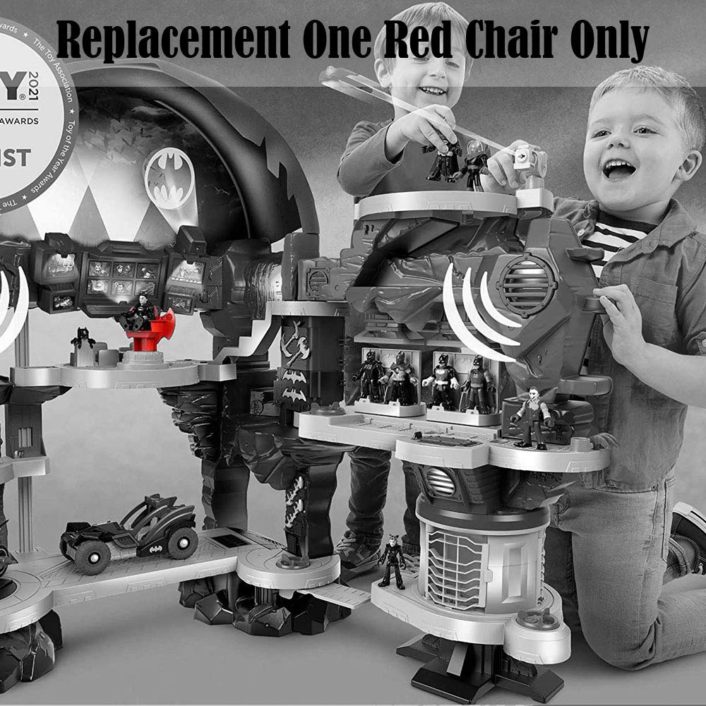 Replacement Parts for Imaginext Batcave - GMP48 ~ DC Superfriends Super Surround Bat Cave ~ Includes One Red Chair