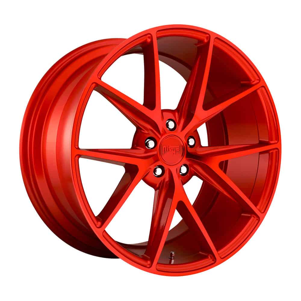 Niche 1PC M186 MISANO M186 18X8 5X4.5 GL-RED 40MM
