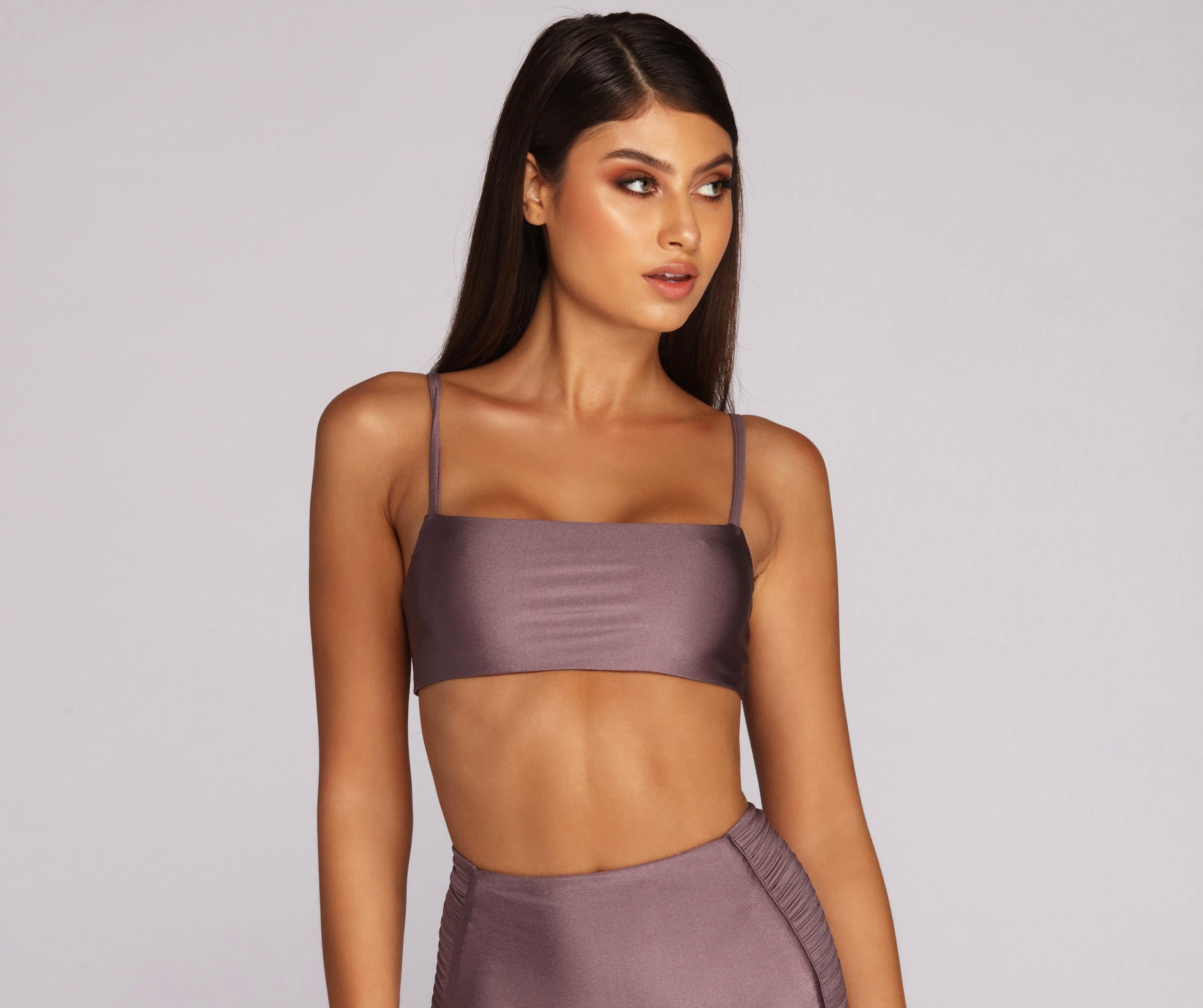 Back It Up Strappy Swim Top