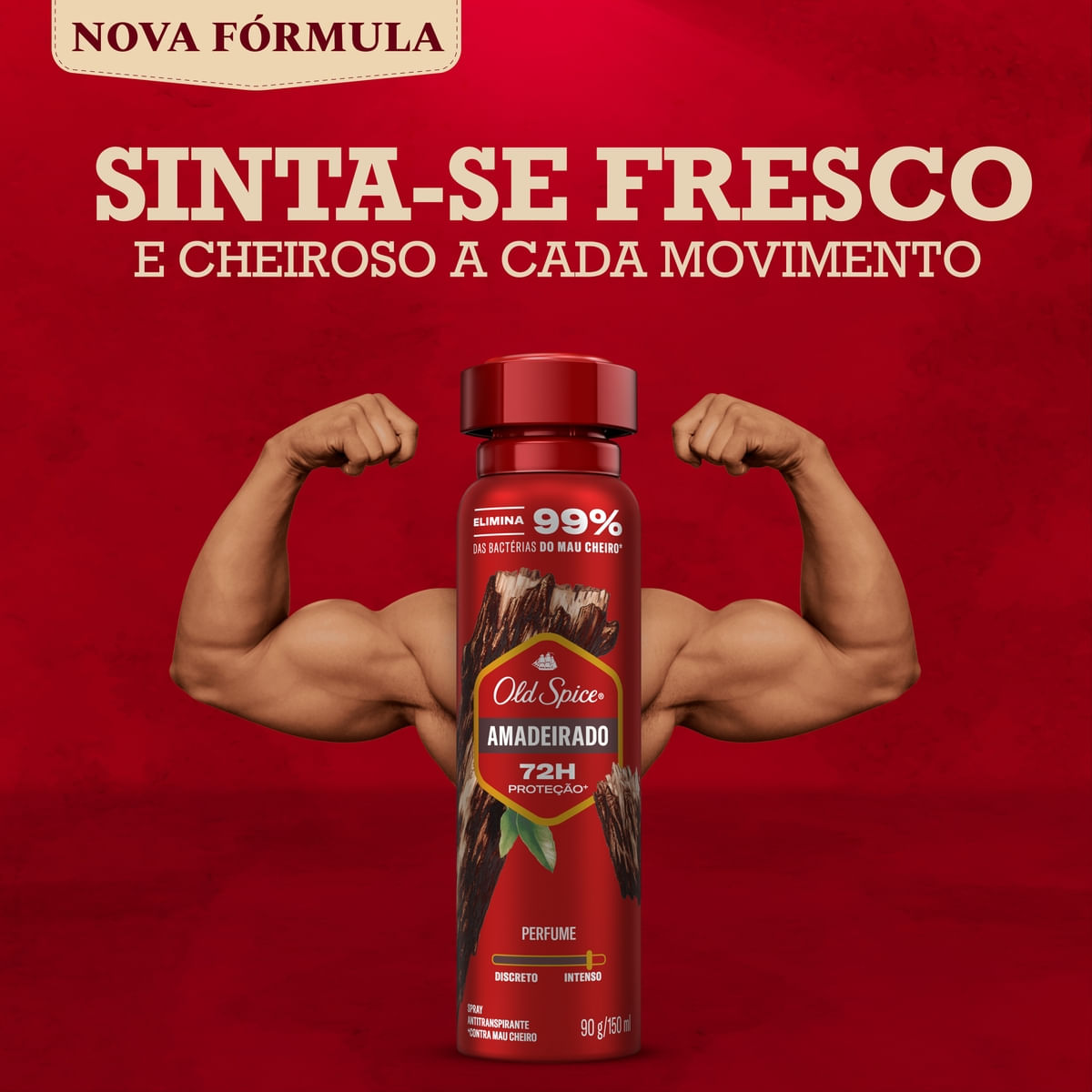 Desodorante Aerosol Old Spice Amadeirado 150ml