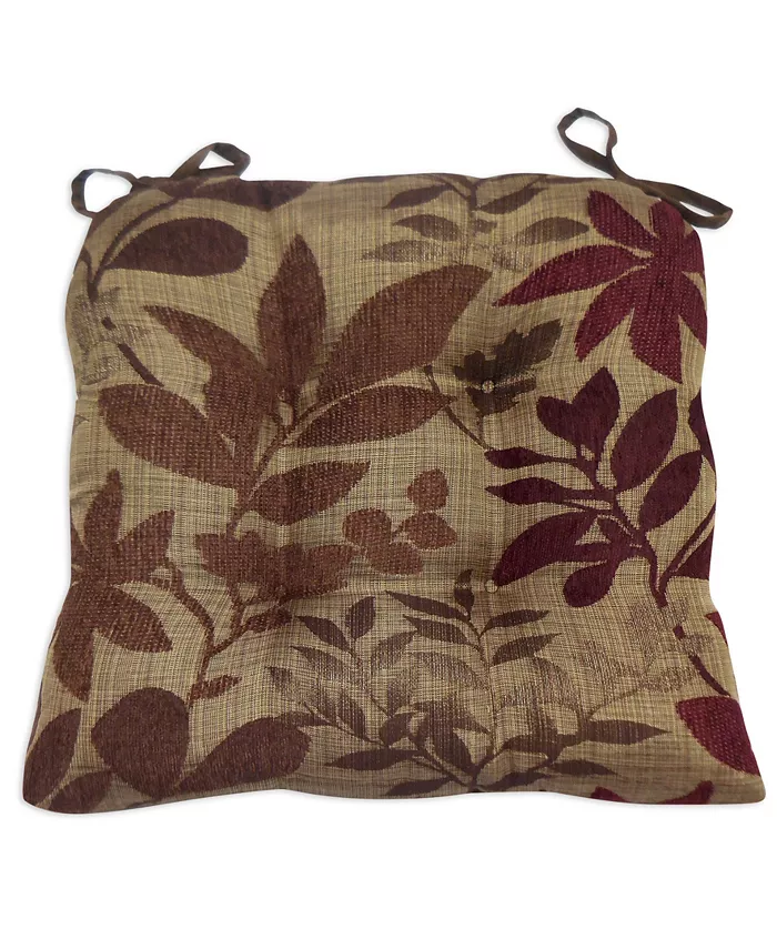 Arlee Home Fashions Memory Foam Chair Pads - Set of 2