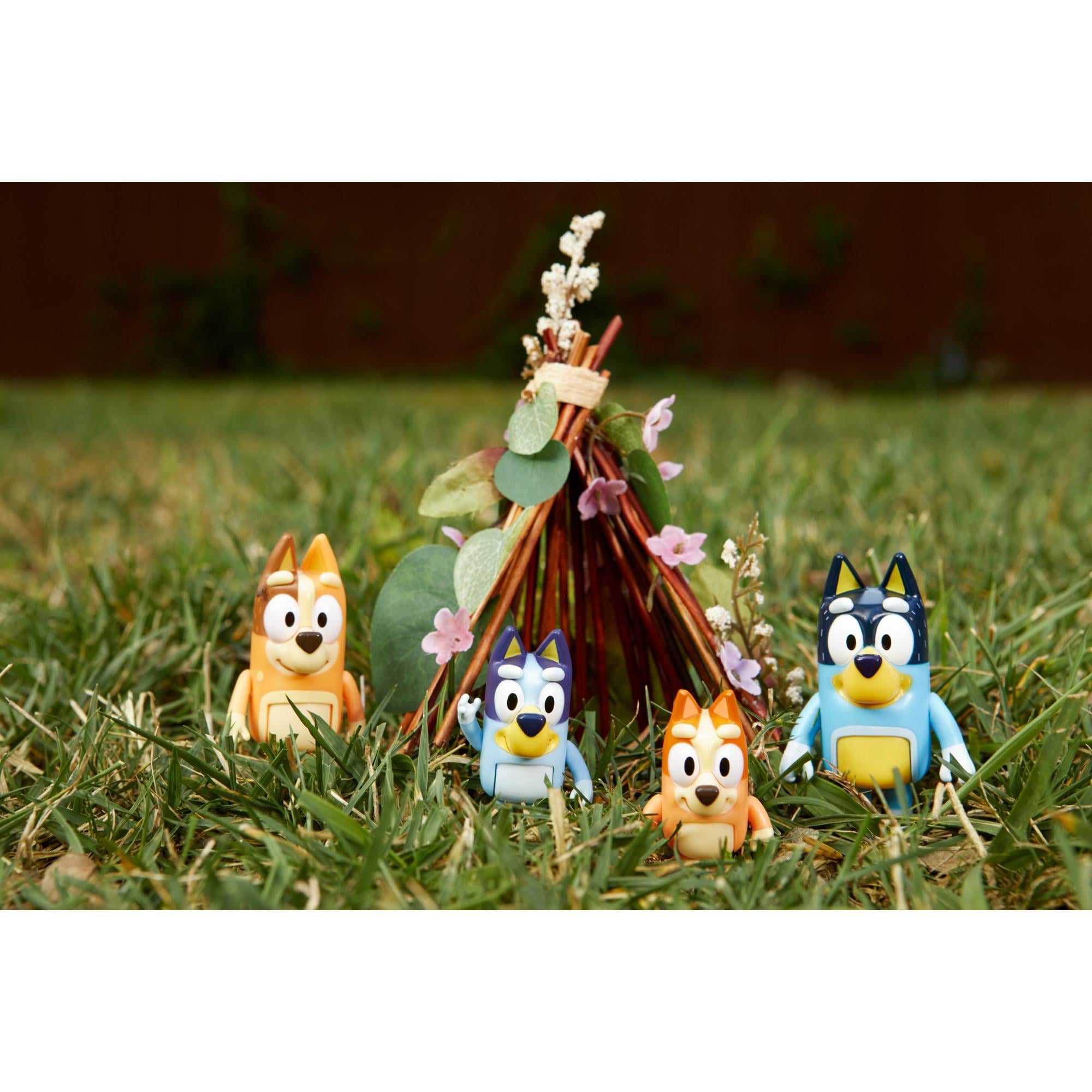 Bluey and Family 4 Pack of 2.5-3