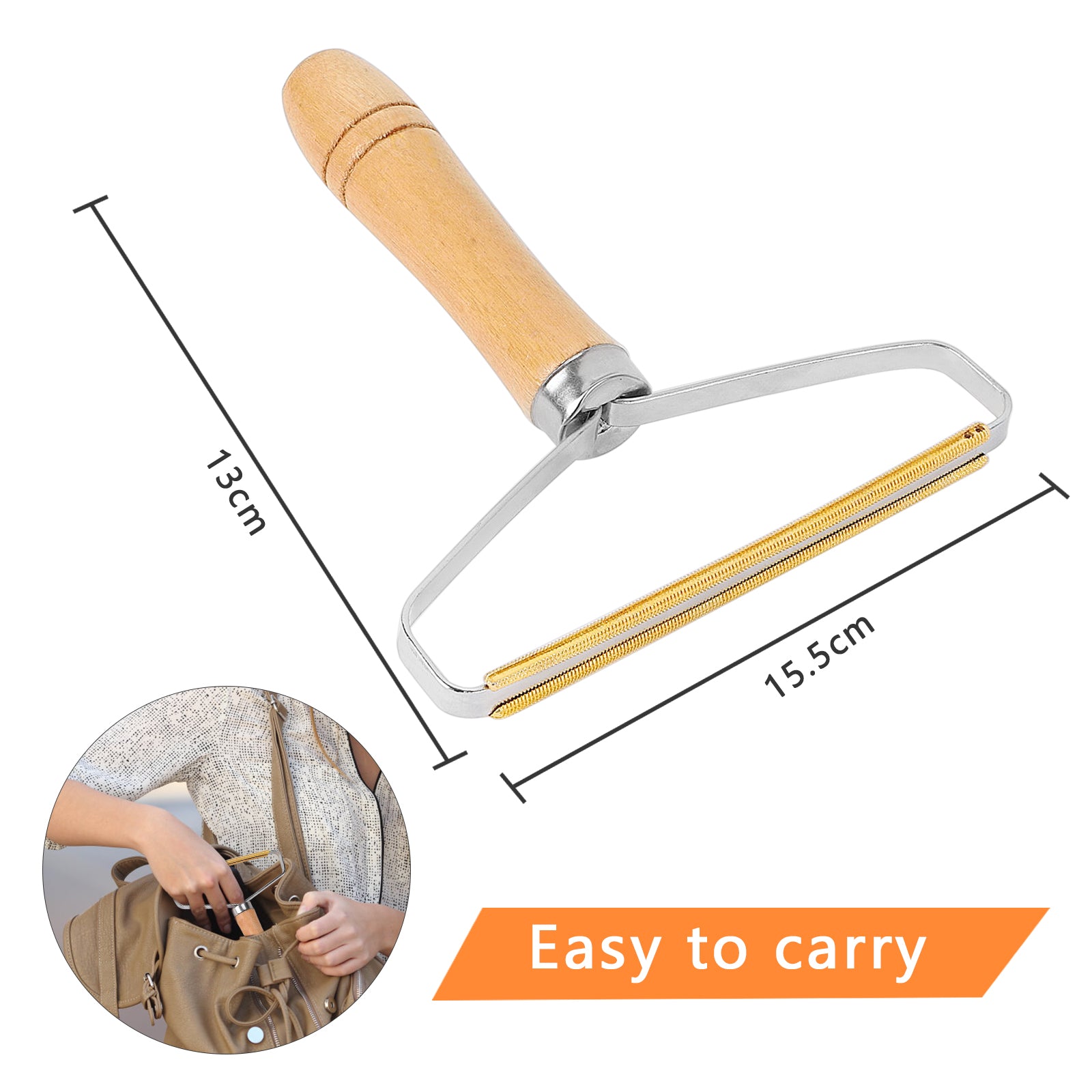 Juhenon Lint Remover， Clothes Fuzz Remover Fabric Shaver， Portable Lint Rollers， Pet Hair Remover for Clothing Sweater Coat， (2 PCS)