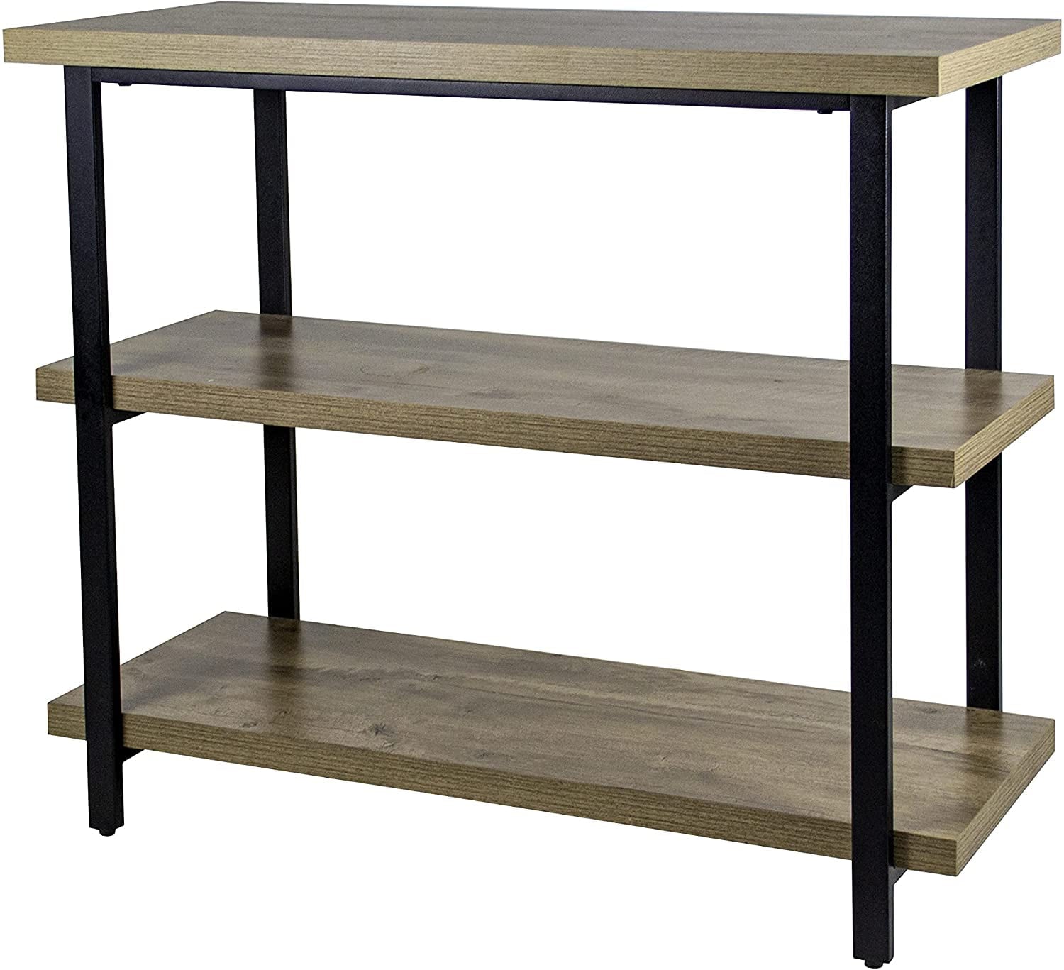 Aquatic Fundamentals 29 Gallon Wood + Metal Aquarium Stand