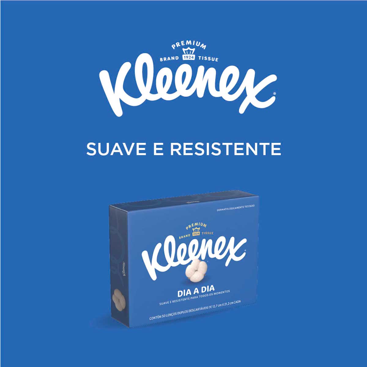 Lenco de Papel Box Kleenex 50 Unidades
