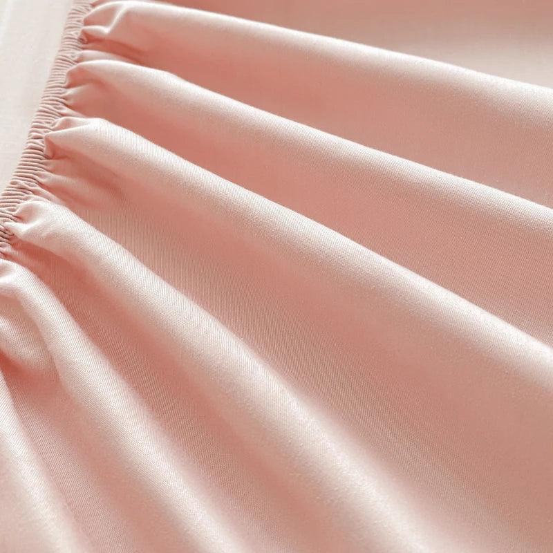 Jogo de Cama CharmeSoberano™ 600 Fios - Algodão Egípcio e Elegância Noturna!