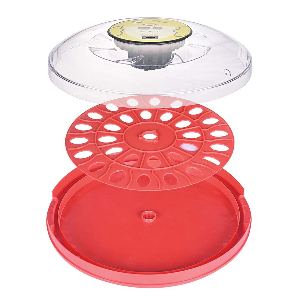 Yescom 30 Egg Incubator Auto Turning Temper Humidity Display