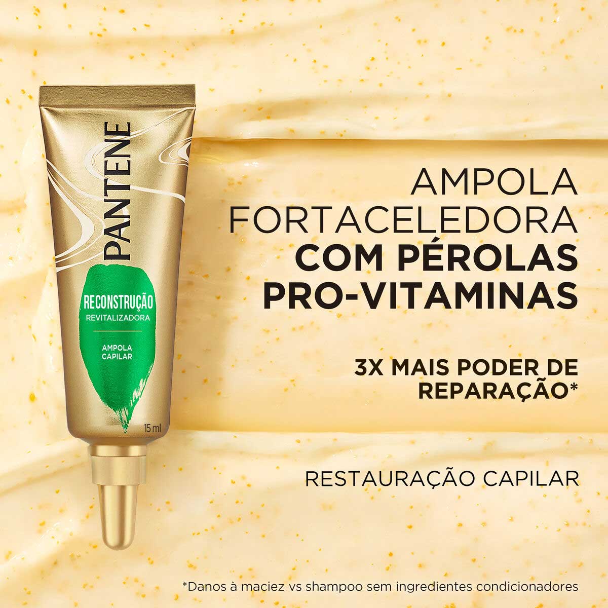 Kit Ampola Capilar Pantene Reconstrucao 45ml