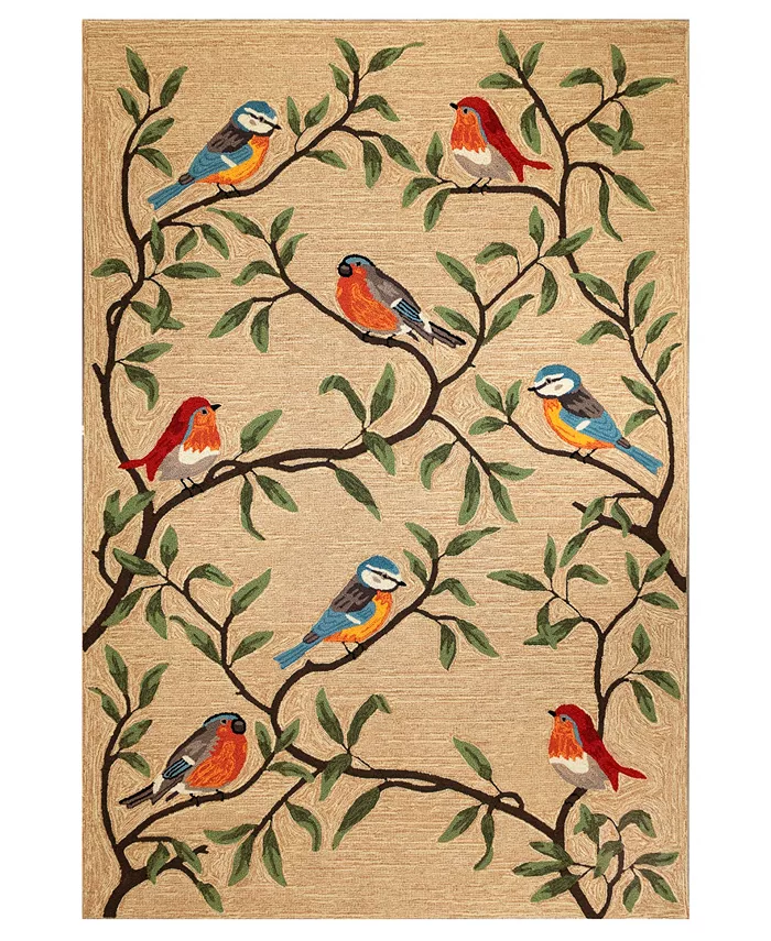 Liora Manne' Ravella Birds On Branches Area Rug