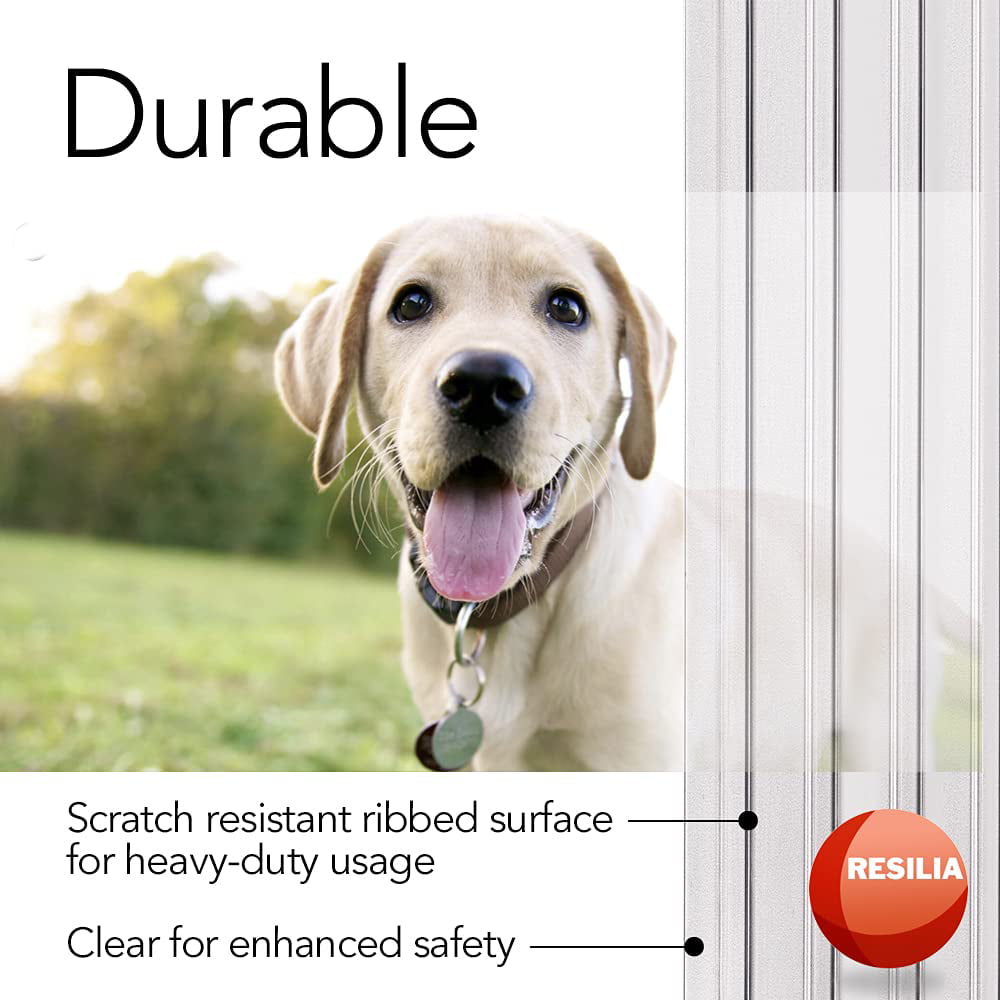 Plastic Vinyl Strip for DIY Dog or Cat Door - 8' x 8