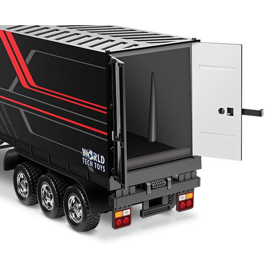 Semi Truck with Back Container