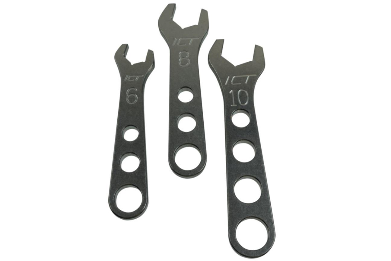 ICT Billet 551470 ICT Billet Aluminum AN Hose End Wrench Kits
