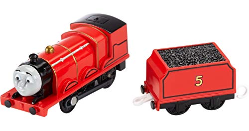 Thomas and Friends Fisher-Price TrackMaster， Motorized James Engine