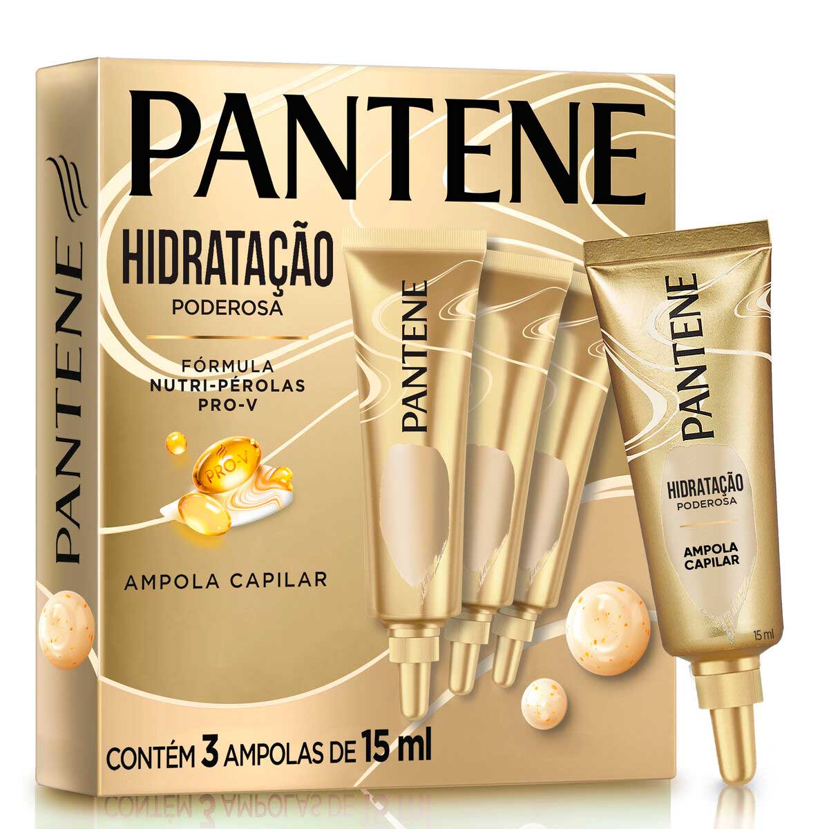 Kit Ampola Capilar Pantene Hidratacao 45ml