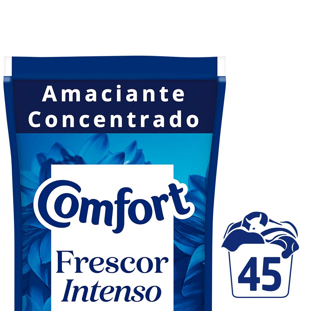 Amaciante Concentrado Comfort Frescor Intenso 900 ml Refil