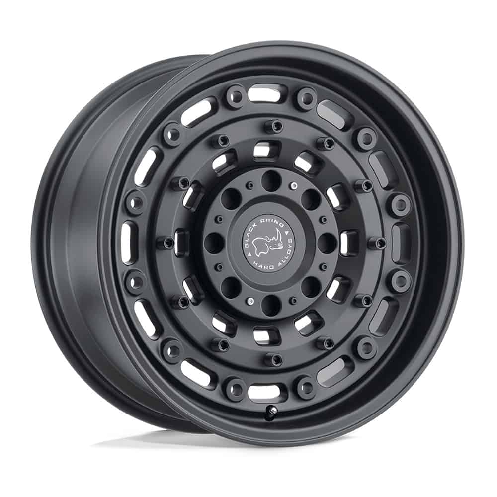 Black Rhino Wheels BRARS 17X9.5 8X6.5 TXT-M-BLK 12MM