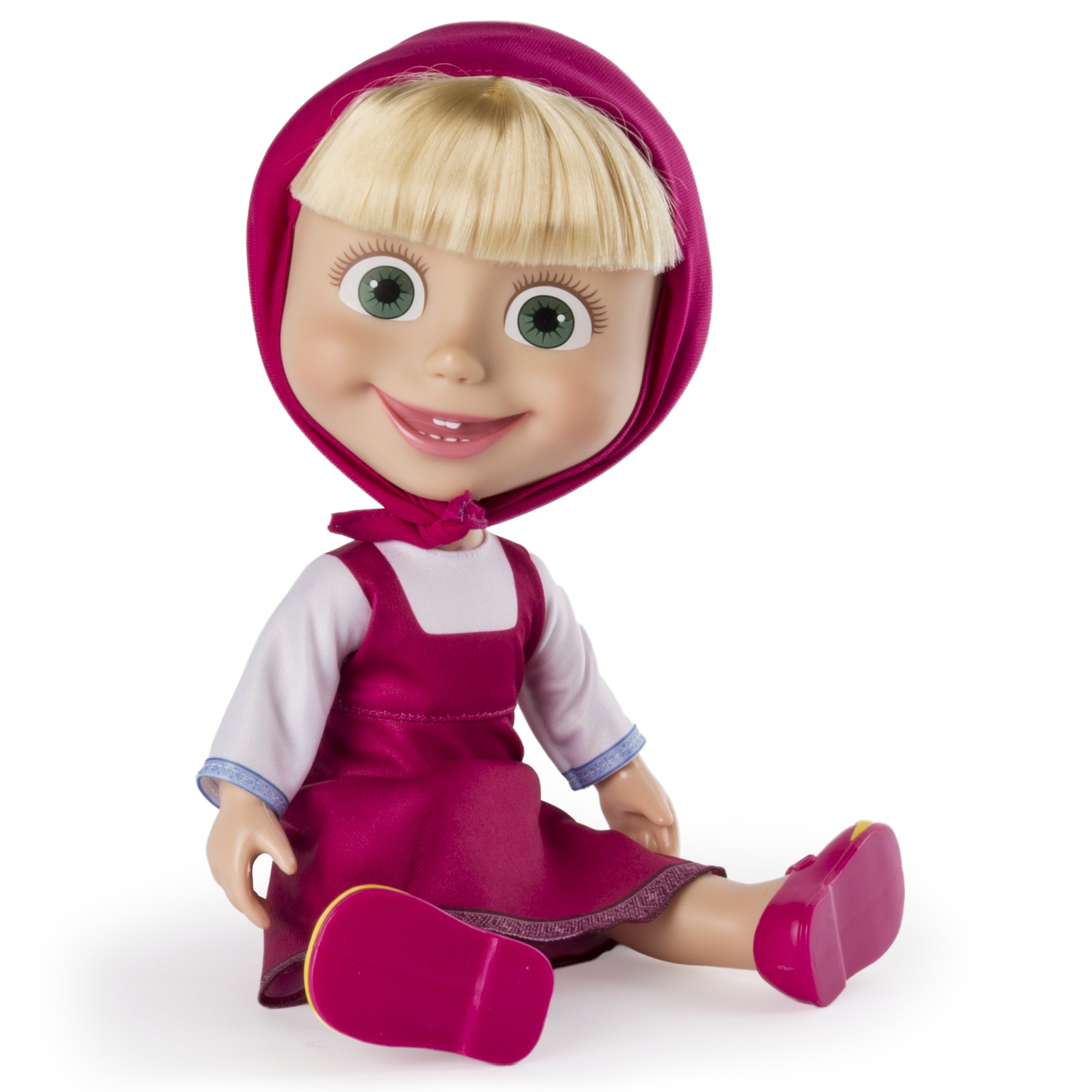 Masha and the Bear - 12” Giggle and Play Masha - Interactive Doll