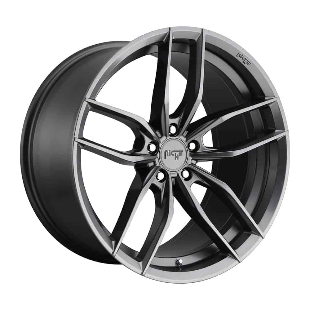 Niche 1PC M204 VOSSO M204 19X8.5 5X112 GL-ANTH 42MM