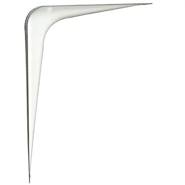 Hillman Strong Arm White Shelf Bracket