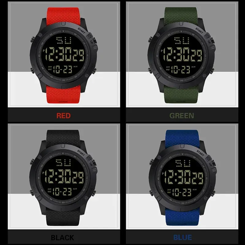 LIUYANGTIAN Y08 Men Sports Watch Multifunction Military Men's Sports Watch Waterproof Luminous LED Digital Electronic Wristwatch for Kid