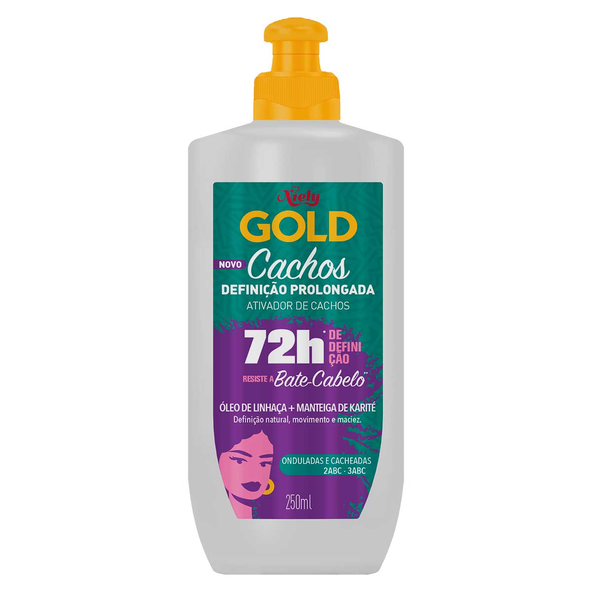 Ativador Niely Gold Cachos Definicao Prolongada 250ml