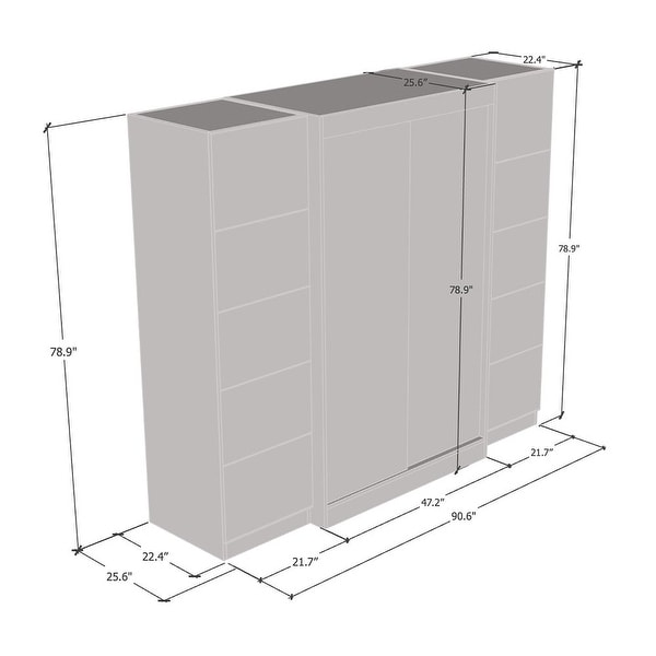 Aria 2D120-EXEX Wardrobe - - 37844245