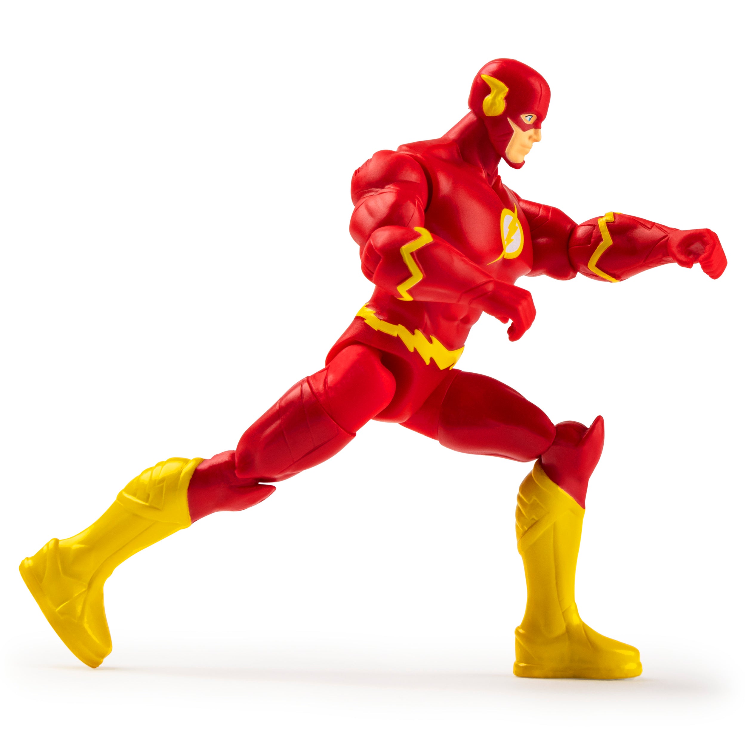 DC Comics， 4-Inch THE FLASH Action Figure with 3 Mystery Accessories， Adventure 1