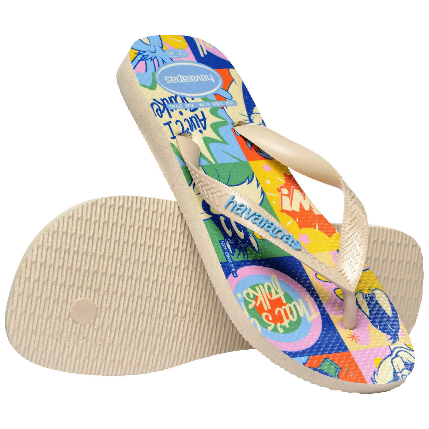 Chinelo Havaianas Top Clássicos Warner Looney Tunes