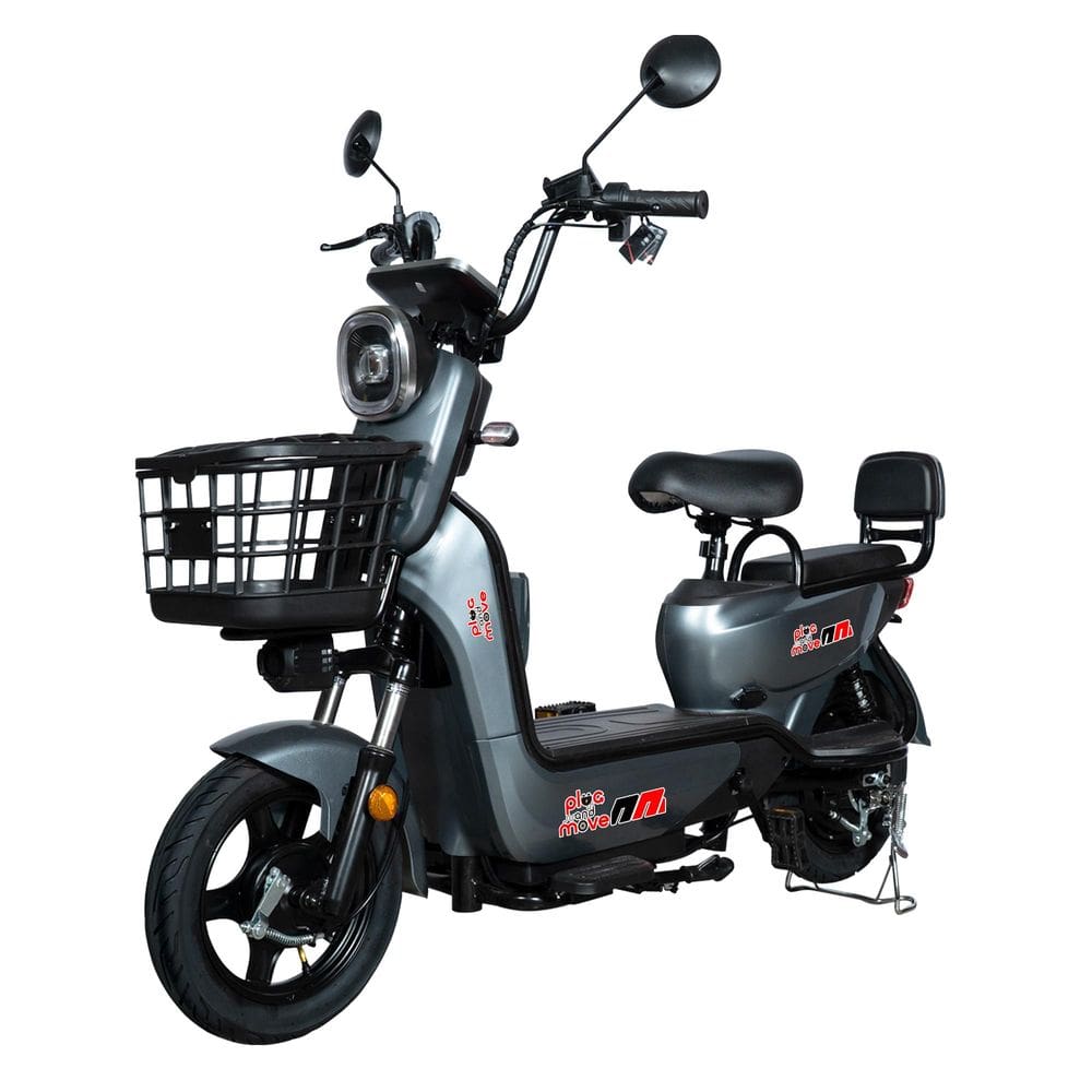 Bicicleta Elétrica - Classic PAM - 800w - Cinza - Plug and Move