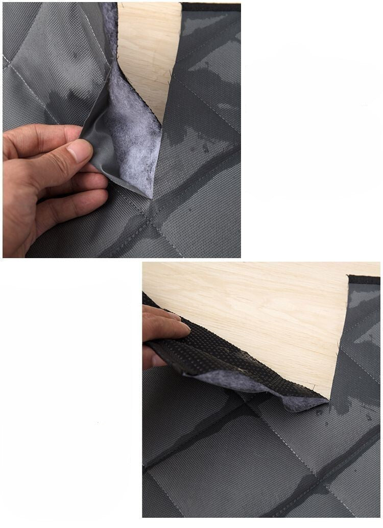 Dog Mat Summer Waterproof Bite-Resistant Oxford Cloth Kennel Sleeping Mat Non-slip Car Pet Cool Mat，Grey