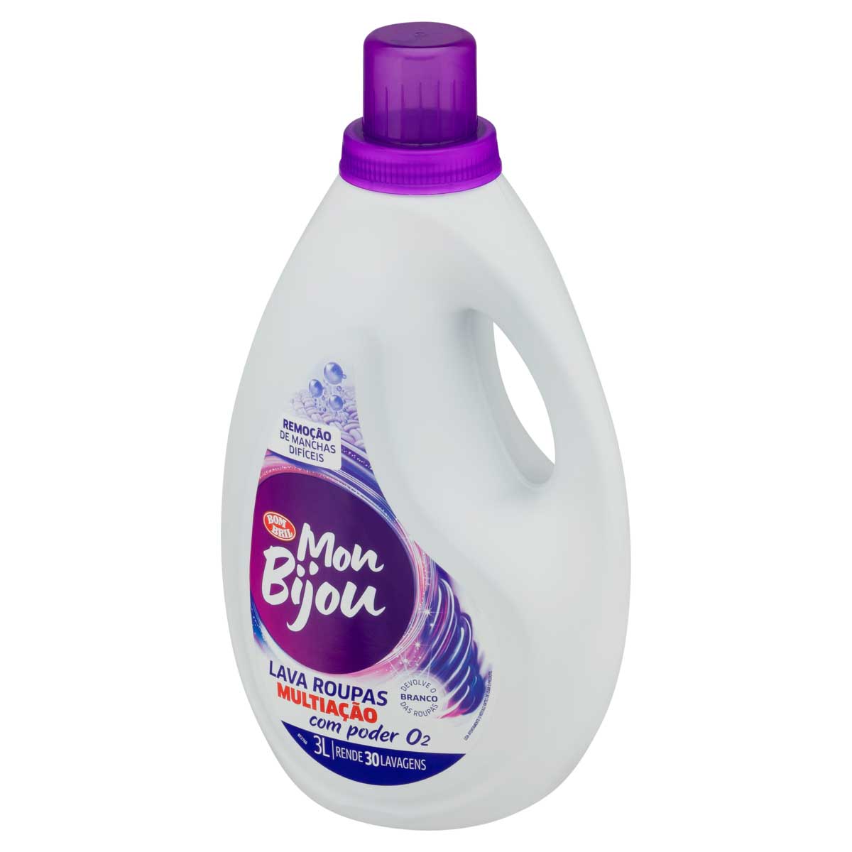 Lava-Roupas Liquido Mon Bijou Multiacao Galao 3l