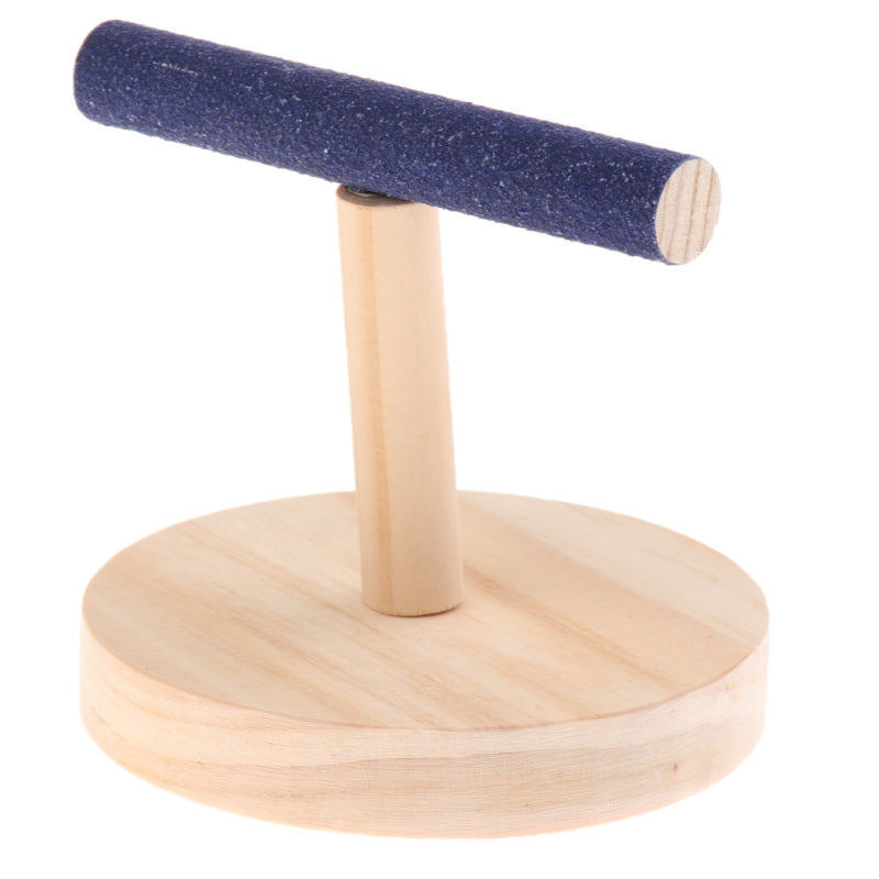 Parrot Playing Toy Playstand Perch Parakeet Cockatiel Cage Accessories - Small