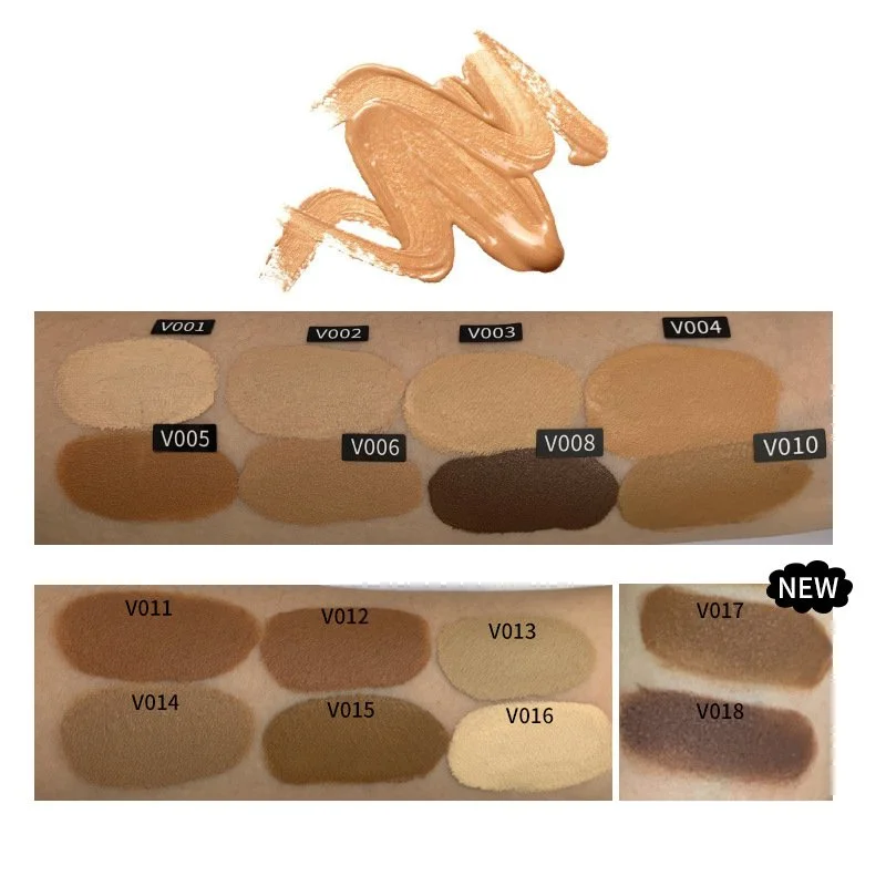 High Pigment Long Lasting Vegan Custom Waterproof 24HR Pro-Glow Foundation