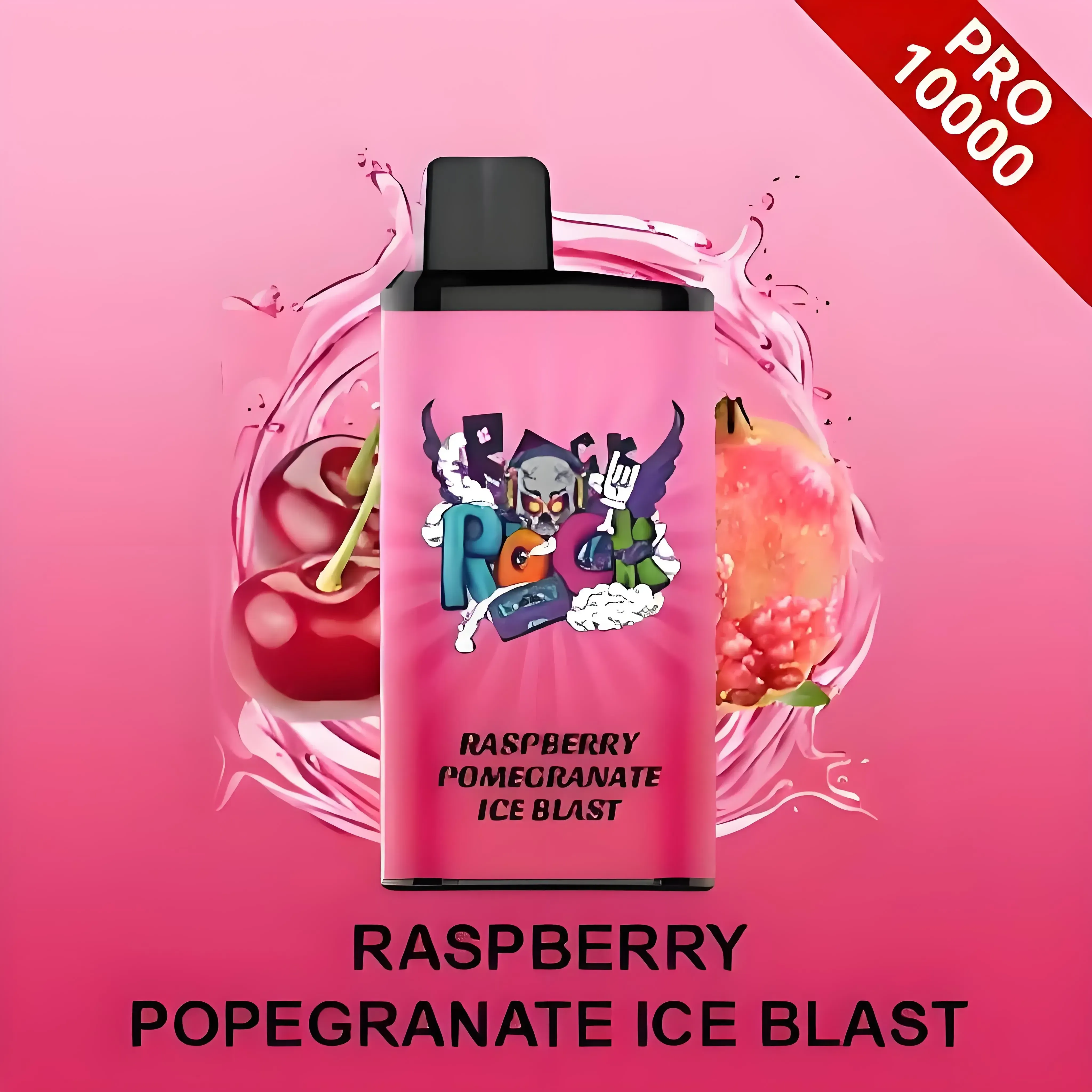 Raspberry Pomegranate Ice Blast – IGET Bar Pro 10,000 Puffs