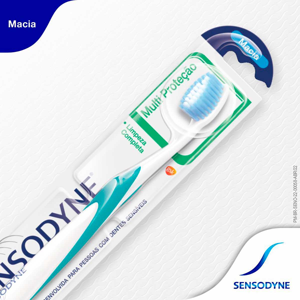 Sensodyne Escova de Dente com Cerdas Macias Multiprotecao para Dentes Sensiveis