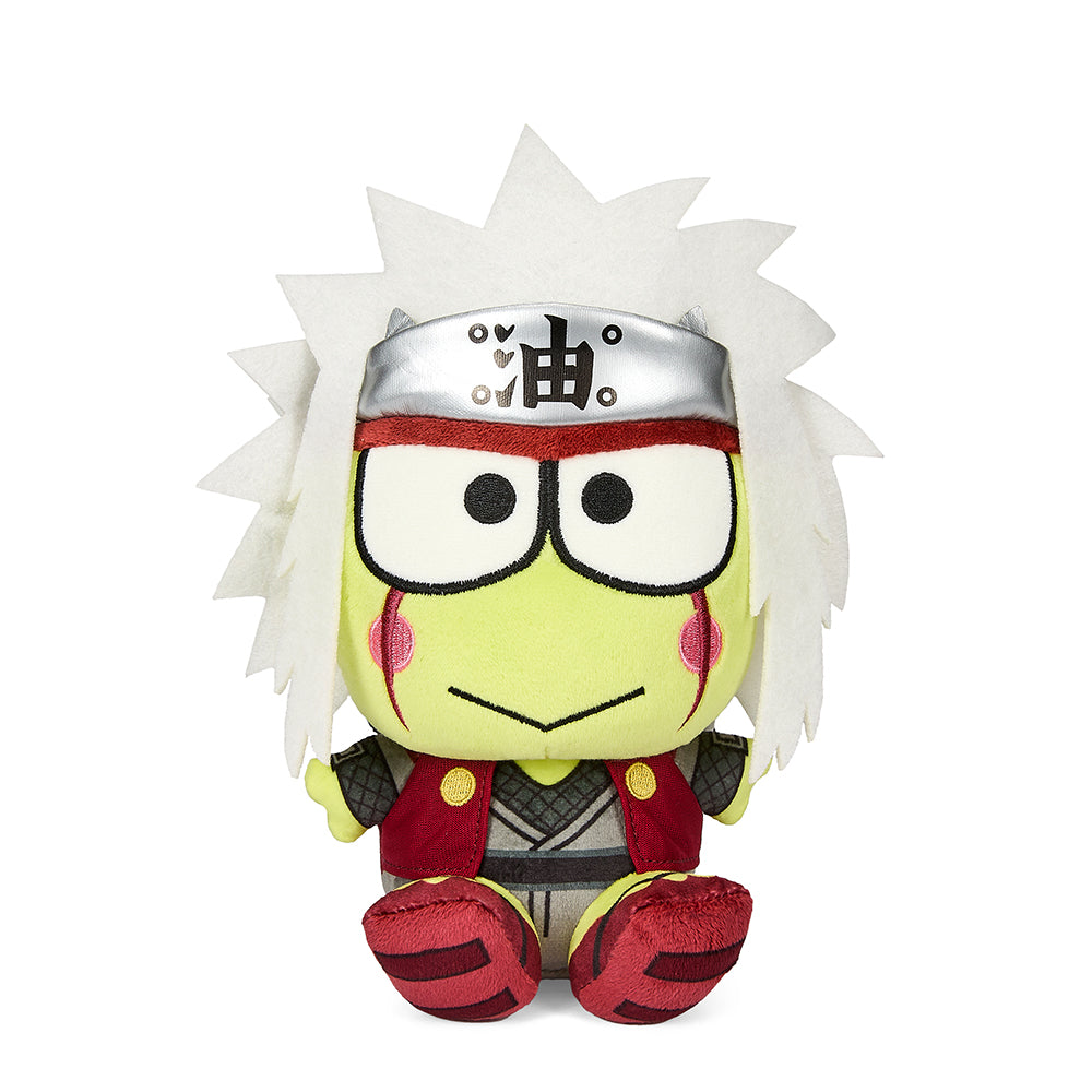 Naruto® x Hello Kitty® and Friends Phunny Plush - Keroppi™ as Jiraiya (PRE-ORDER)